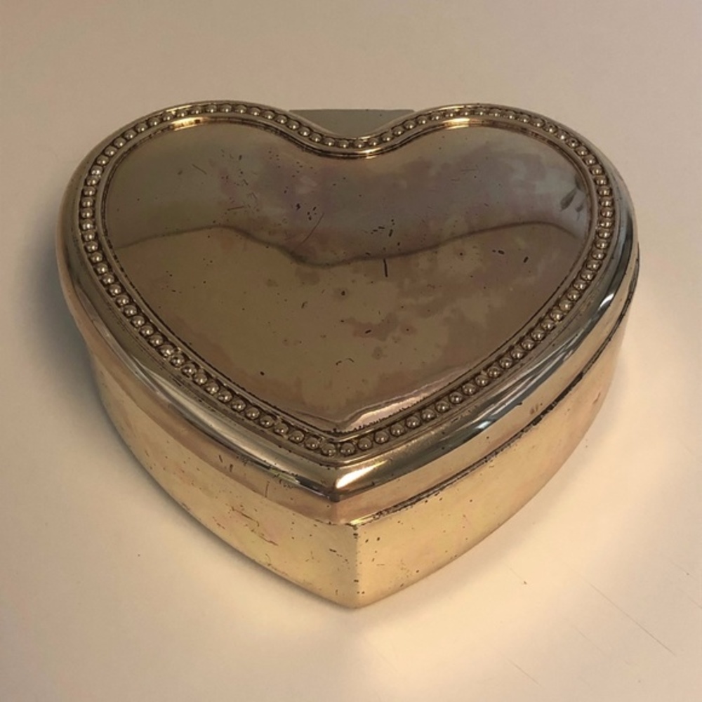 Heritage Mint LTD Heart Shaped Jewelry Box Trinket